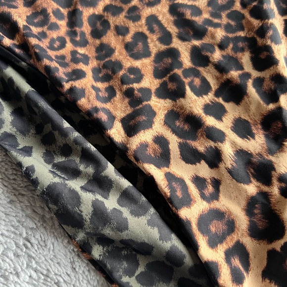 Good American Good Waist Reversible Leopard Swim Bottoms - Picture 13 of 16